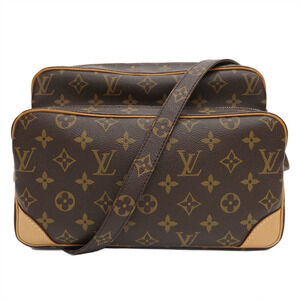 LOUIS VUITTON Brown Monogram Shoulder Bag